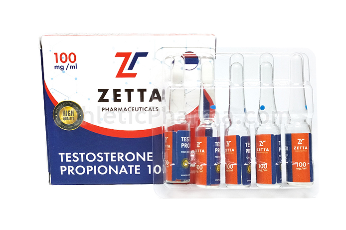 Testosterone Propionate 100 (ZETTA) 10 ампул (1ml x 10)