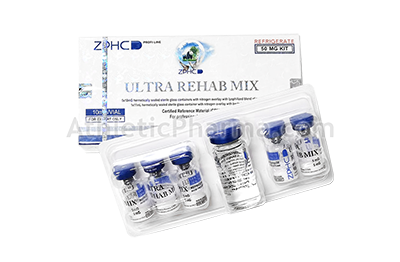 Ultra Rehab Mix 50mg (ZPHC) упаковка 5 флаконов (10mg x 5)